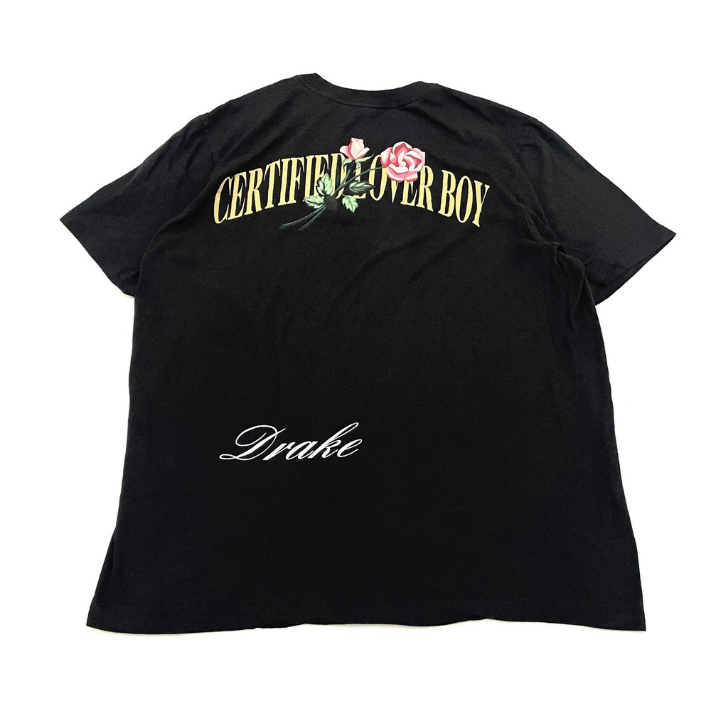 Nike x Drake Certified Lover Boy CLB Nocta T-Shirt Men's Large Black Rose